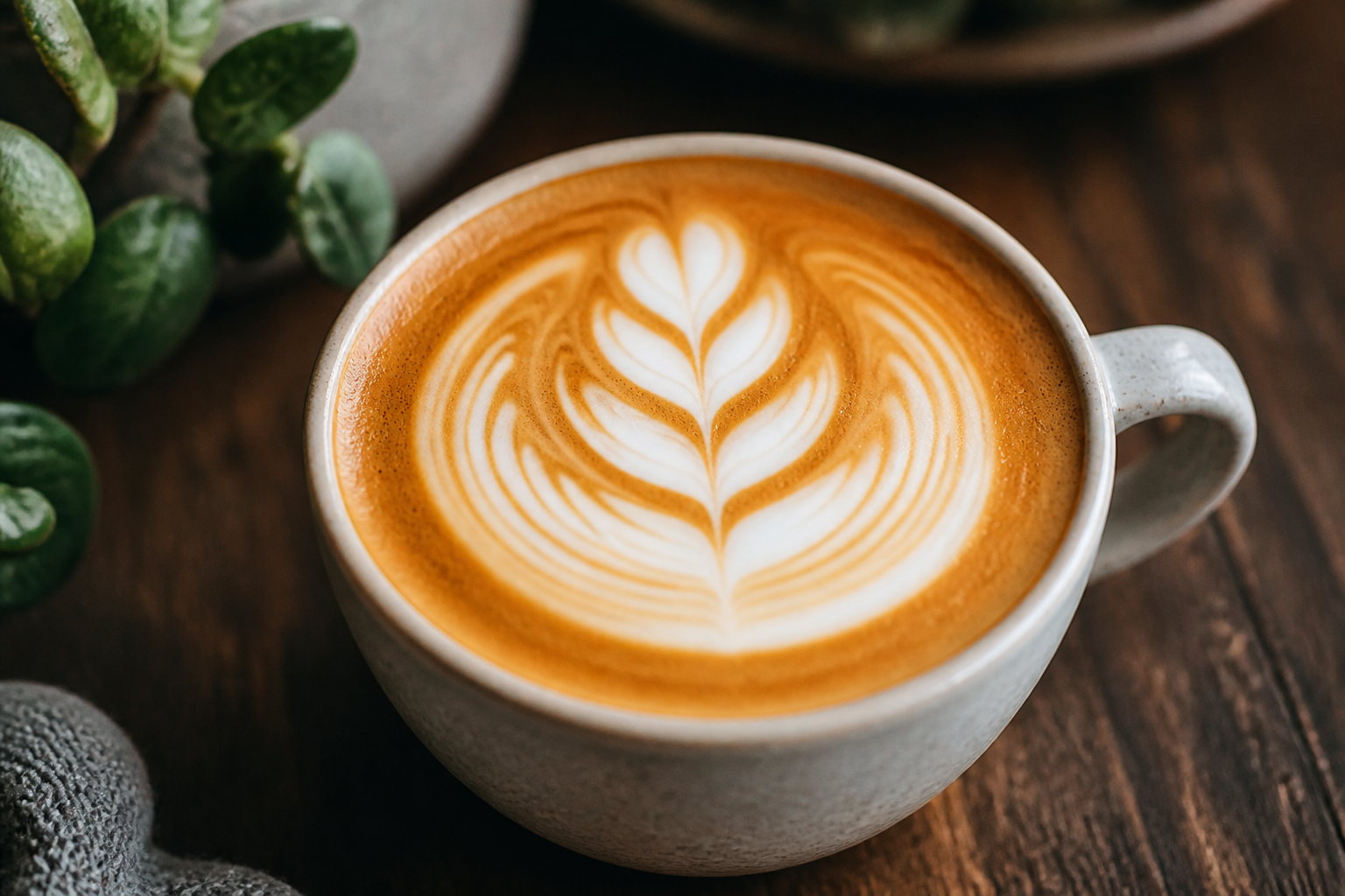 Latte art v Ateliéri Káva